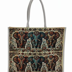 Regal Elephant Art Tote Bag
